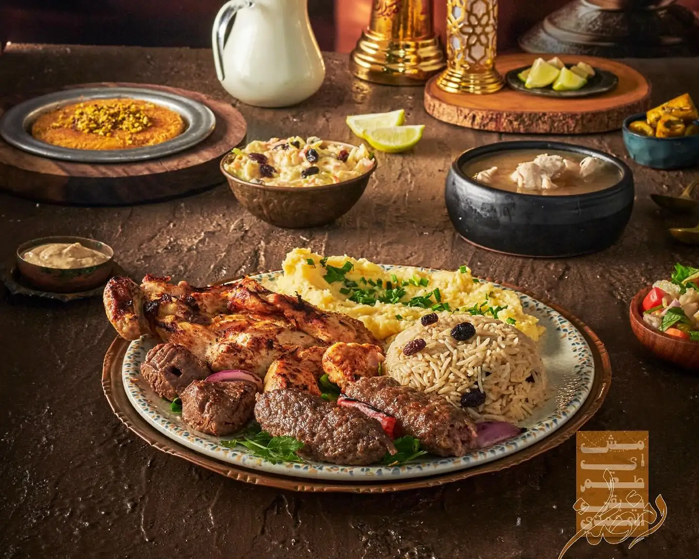 داخل المطعم